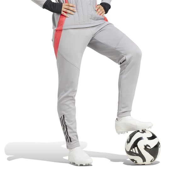 Women's adidas Tiro24c Color Block Slim Track Pants in Light Onix - Image 6