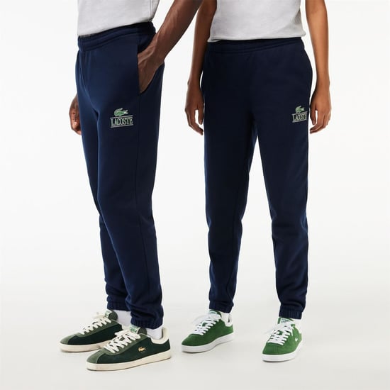 Men's Lacoste Tsuit Trousers in Navy Blue - Image 3