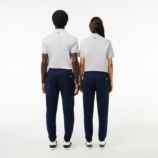 Men's Lacoste Tsuit Trousers in Navy Blue - Image 4