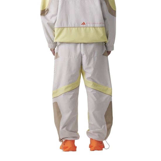 Women's adidas Woven Color Block Wide Leg Track Pants in Grey - Image 3