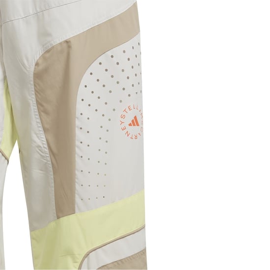 Women's adidas Woven Color Block Wide Leg Track Pants in Grey - Image 4