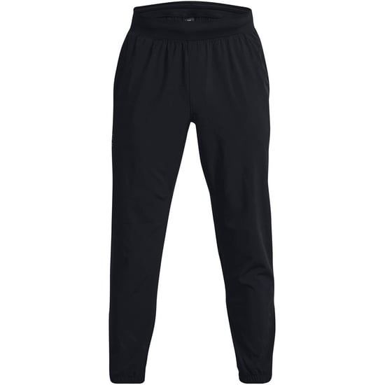Men's Under Armour Project Rock Solid Patterned Joggers in Black - Image 1