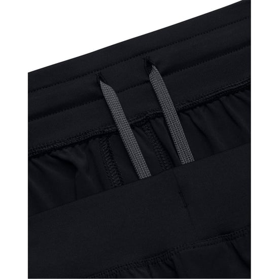 Men's Under Armour Project Rock Solid Patterned Joggers in Black - Image 5