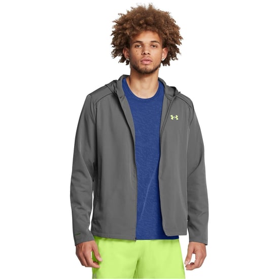 Men's Under Armour Storm Run Water And Wind Resistant Performance Running Jacket in .Gray - Image 2