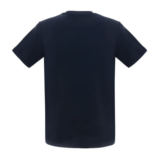 Men's Pretty Green Swirl Logo Print Regular Fit T-Shirt in Navy - Image 2