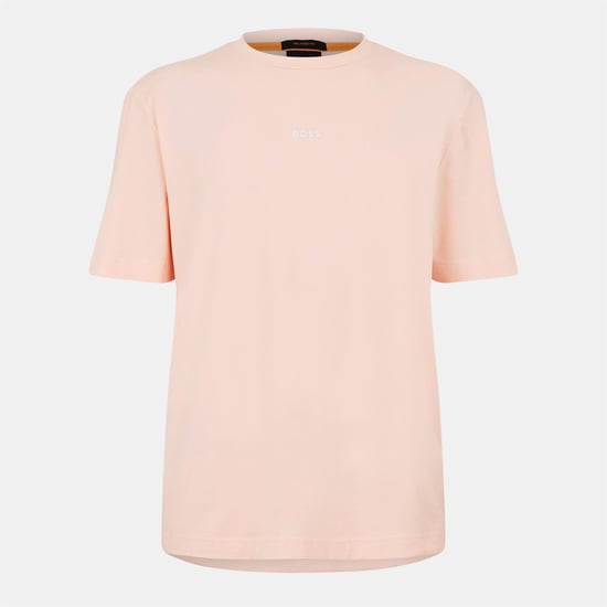 Men's Boss Oversized T-Shirt in Open Pink - Image 1