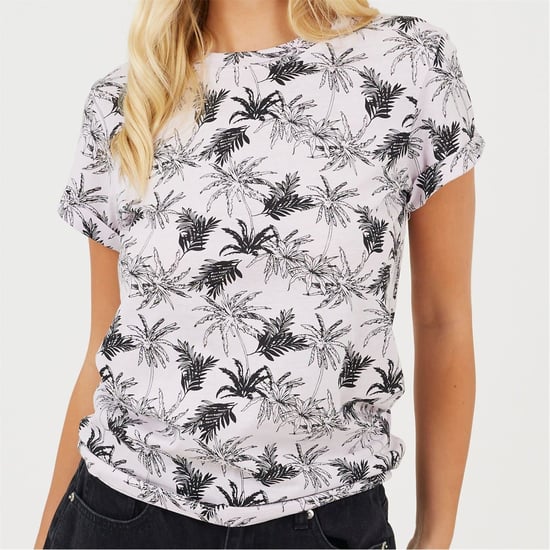 Women's Brave Soul Shrt Slv Tee in Pink - Image 3
