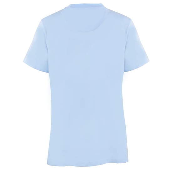 Men's Pretty Green Icon Swirl Crew Neck Regular Fit T-Shirt in Sky Blue - Image 2