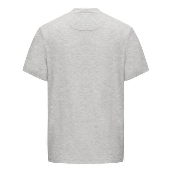 Men's Pretty Green Regular Fit Crew Neck T-Shirt in Grey Marl - Image 2