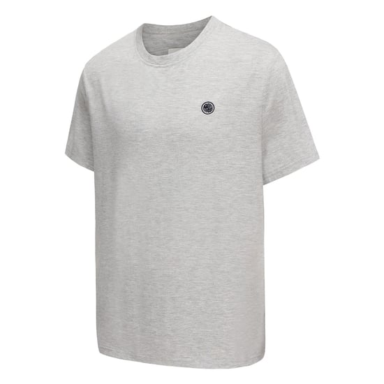 Men's Pretty Green Regular Fit Crew Neck T-Shirt in Grey Marl - Image 3