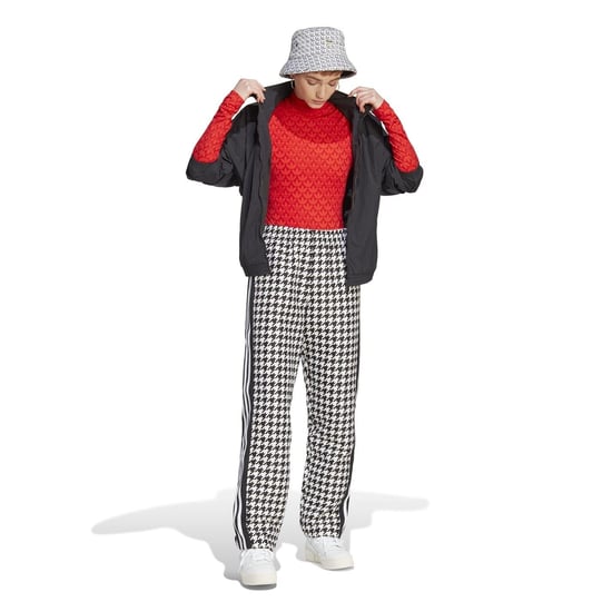Women's adidas Originals Logo Bodysuit in Red - Image 4