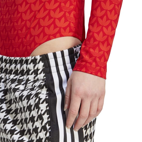 Women's adidas Originals Logo Bodysuit in Red - Image 5