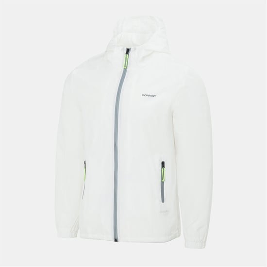 Men's Donnay Lightwght Jacket in White - Image 3