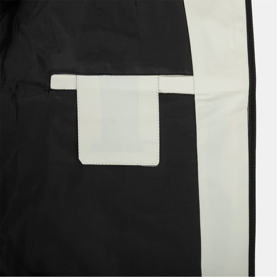 Men's Firetrap Windproof Hooded Long Sleeve Windbreaker in White - Image 6