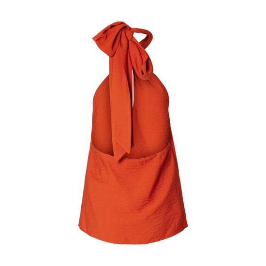 Selected Femme slflisa sl halterneck top b 16101442 potters clay - Image 4