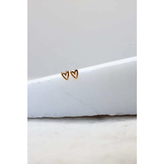 Label Kiki K.z.103.1 drawn heart studs - Image 3