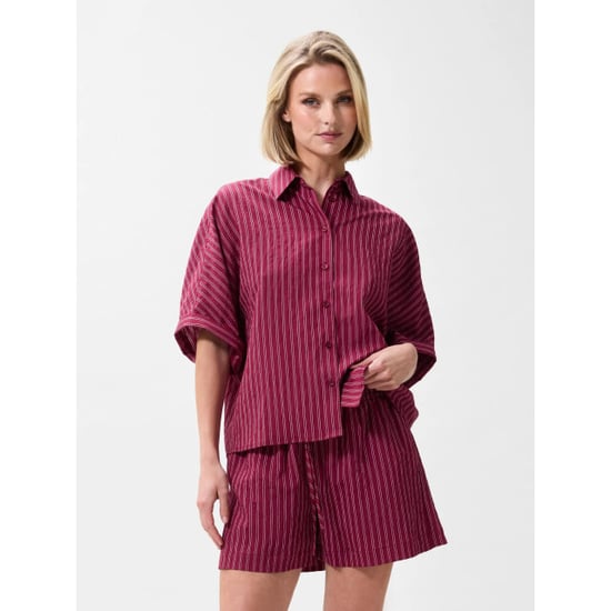Catwalk Junkie Striped short sleeve blouse - Image 1