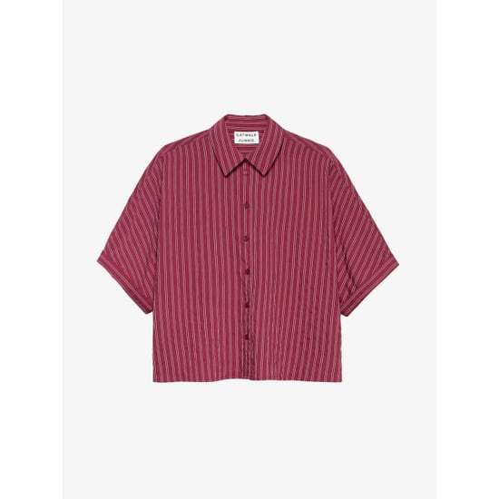 Catwalk Junkie Striped short sleeve blouse - Image 4