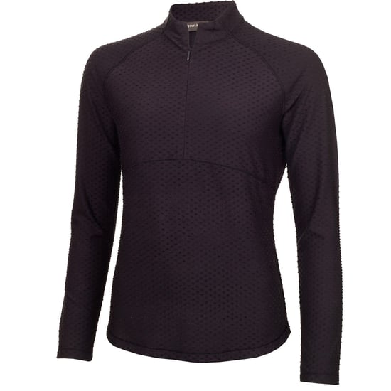 Women's Calvin Klein Golf Regular Fit Raglan Sleeve Sweatshirt in Black - Image 1