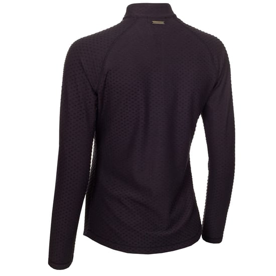 Women's Calvin Klein Golf Regular Fit Raglan Sleeve Sweatshirt in Black - Image 6