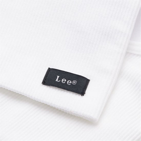 Women's Lee Flora V-Neck Slim Fit Crop Bra in White - Image 5