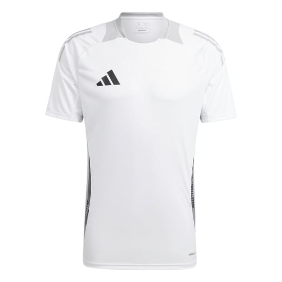 Men's adidas Tiro24 C Tr Jersey T-Shirt in White/Grey Two - Image 1