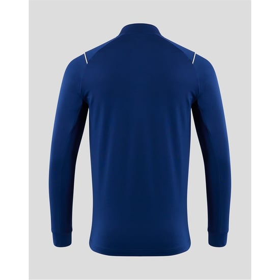 Men's Castore Rangers FC Zip Neck Regular Fit Sweatshirt in Blue - Image 2