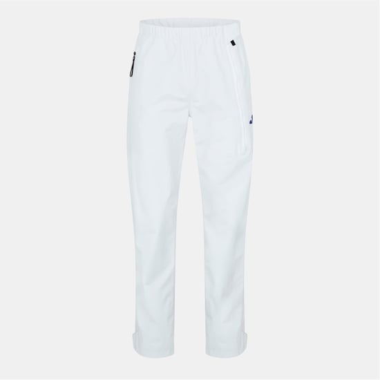 Men's adidas Rain Side Pocket Running Pants in White - Image 1