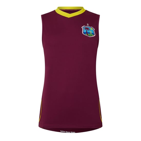 Women's Castore Sleeveless Performance Vest in Maroon - Image 1