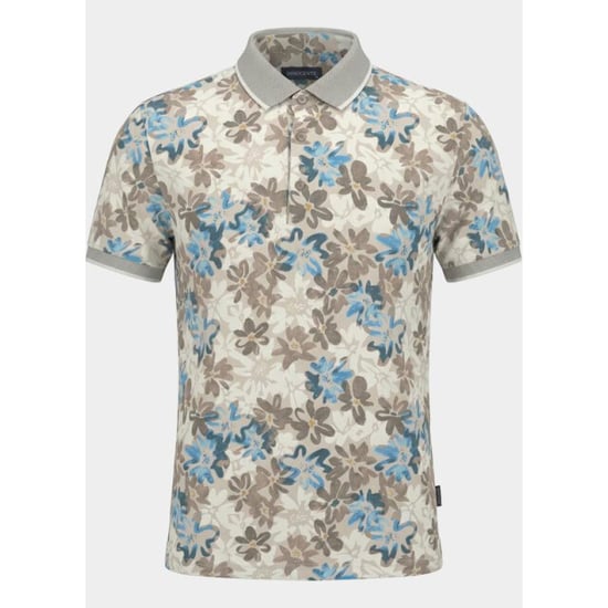 Innocente Polo heren usher 10-61/taupe - Image 4