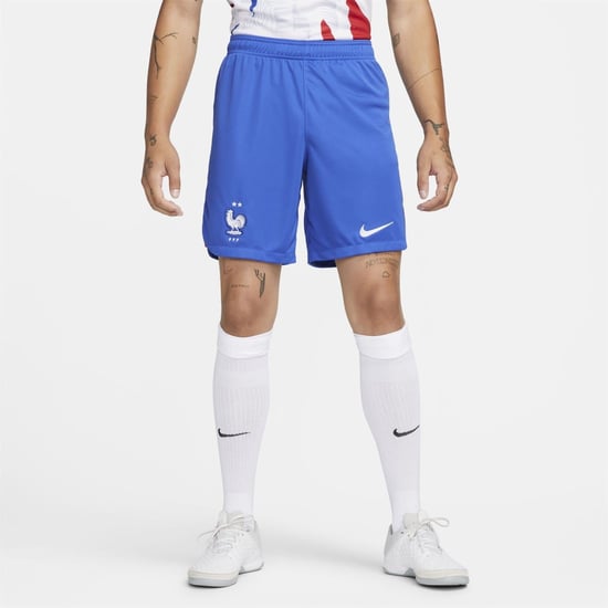 Men's Nike Fff 2022 23 Stadium Away Dri Fit Football Shorts Football Shorts in Blue - Image 3