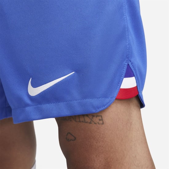 Men's Nike Fff 2022 23 Stadium Away Dri Fit Football Shorts Football Shorts in Blue - Image 6