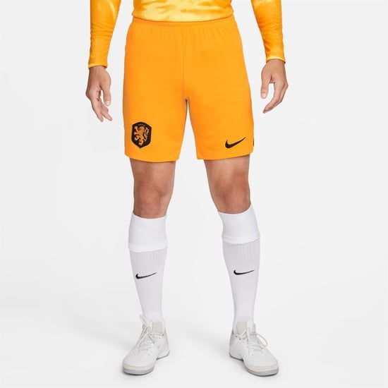 Men's Nike Netherlands 2022 Stadium Home Adults in Orange - Image 6