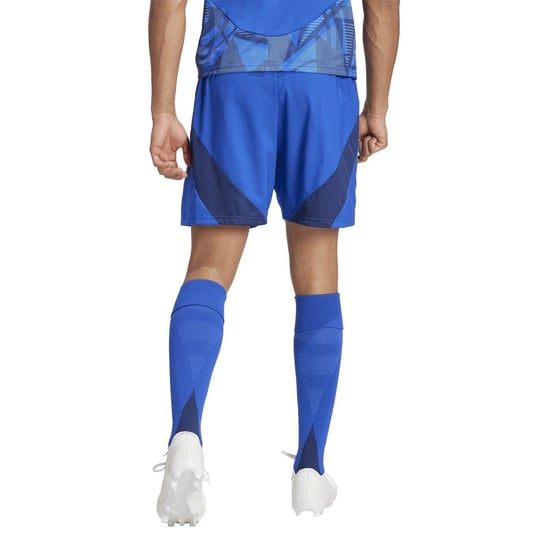 Men's adidas C M Sho Football Shorts in Royal Blue - Image 3