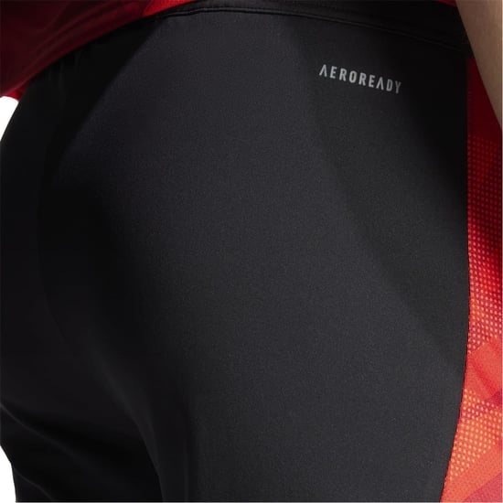 Men's adidas Tiro24 C 1 2pnt Football Shorts in Black/Solar Red - Image 5