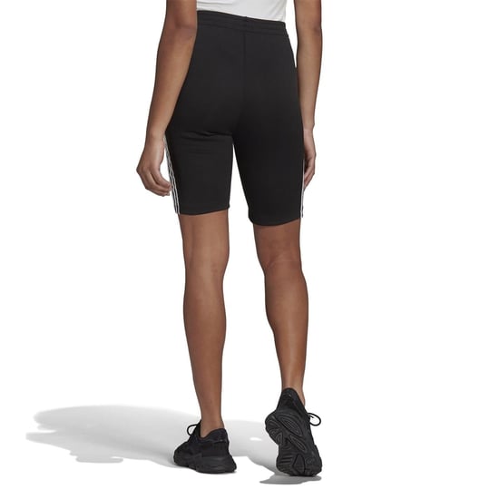 Women's adidas Originals Slim Fit 3s Athletic Shorts in Black - Image 3