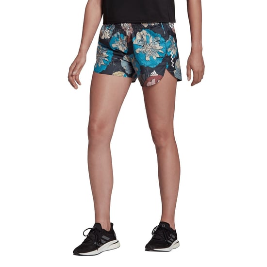 Women's adidas Alla 3in Athletic Shorts in Craft Blue - Image 2