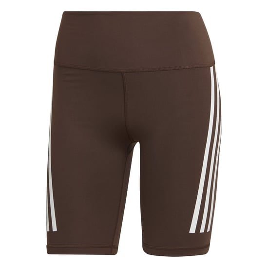 Women's adidas Optime Biking Athletic Shorts in Brown - Image 1