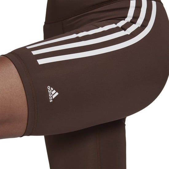 Women's adidas Optime Biking Athletic Shorts in Brown - Image 6