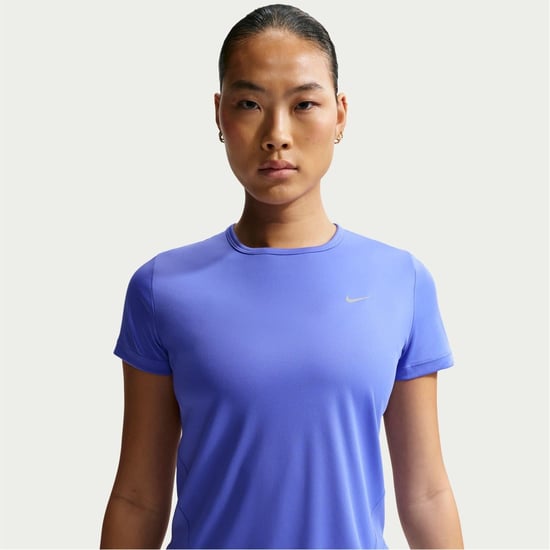 Women's Nike Dri FIT Short Sleeve Running Top in Sapphire - Image 1