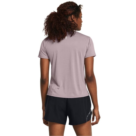 Women's Under Armour Streaker Ss Running Top in Grey - Image 3