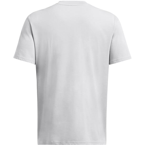 Men's Under Armour Heavyweight Short Sleeve Performance Gym Top in Gray - Image 2