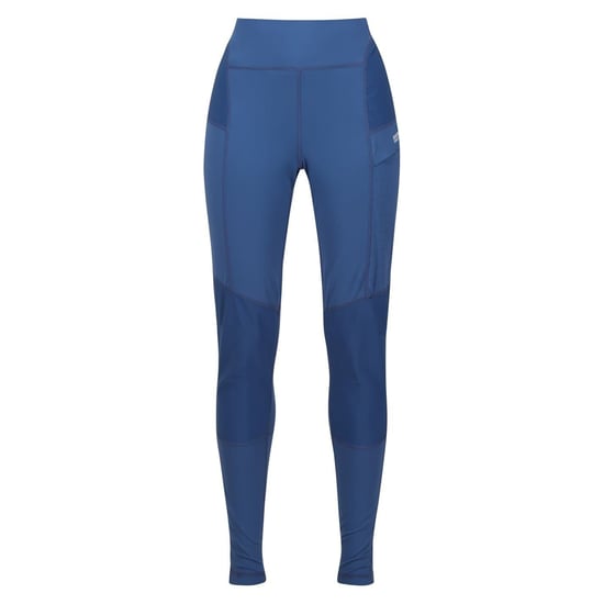 Women's Regatta Gravaletechl Solid Patterned High Rise Leggings in Dusty Denim - Image 1