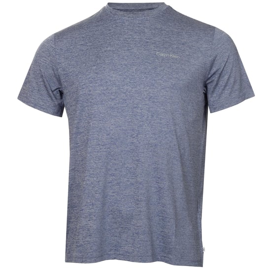 Men's Calvin Klein Golf G Ph Stripe T in Marinebl - Image 1