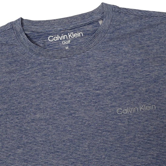 Men's Calvin Klein Golf G Ph Stripe T in Marinebl - Image 3