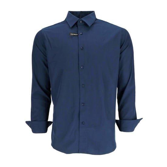 Men's Scotch and Soda Oxford Long Sleeve Shirt Collar Shirt in Navy - Image 1