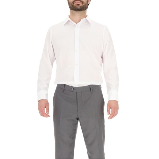 Men's Scotch and Soda Oxford Long Sleeve Shirt Collar Shirt in White - Image 1