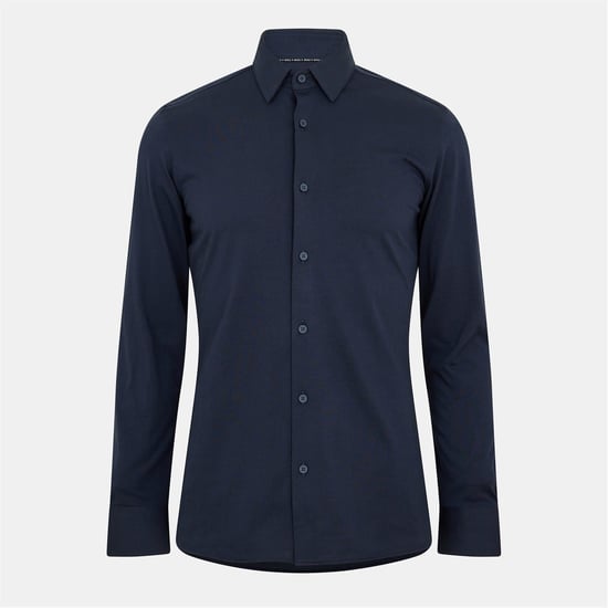 Men's Boss Kent Slim FiT-Shirt in Dark Blue - Image 1