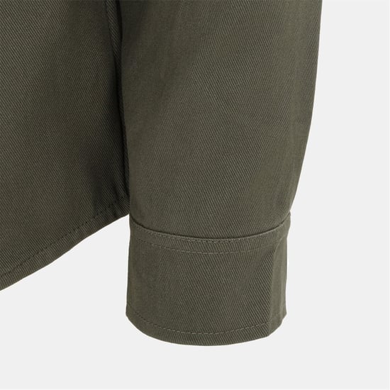 Men's Firetrap Heavy Shirt in Grey - Image 5