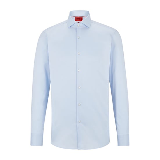 Men's Hugo Kason Long Sleeve Shirt in Light/Pstl Blue - Image 1